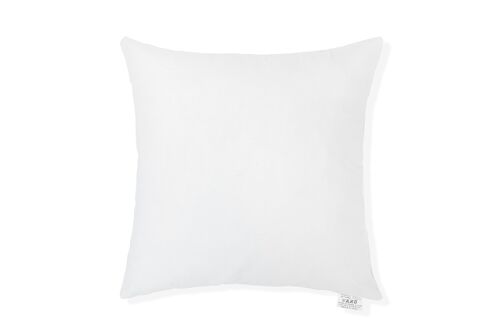 Intérieur de coussin 45x45 - garnissage en fibre creuse de silicone régénéré, tissus enveloppe en 100% Coton