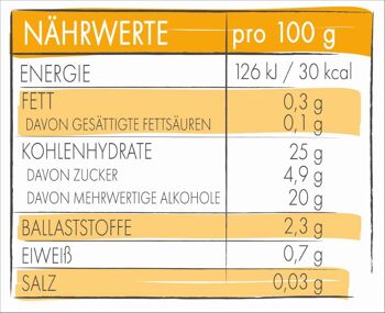 Fruchtbrumme - Pâte à tartiner aux fruits Low Carb fraise sans sucre ajouté 130 g 6