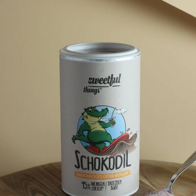 Schokodil - kakaohaltiges Low Carb Getränkepulver ohne Zuckerzusatz 300 g