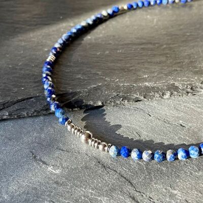 Clara lapis lazuli necklace
