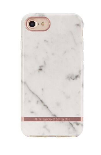 iPhone en marbre blanc 1