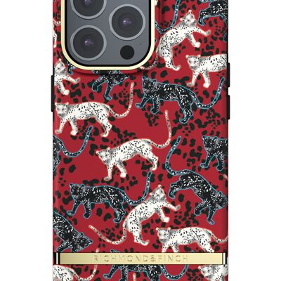 iPhone de leopardo rojo Samba