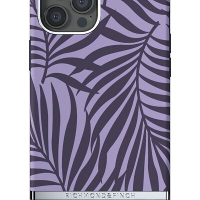 iPhone de palma púrpura