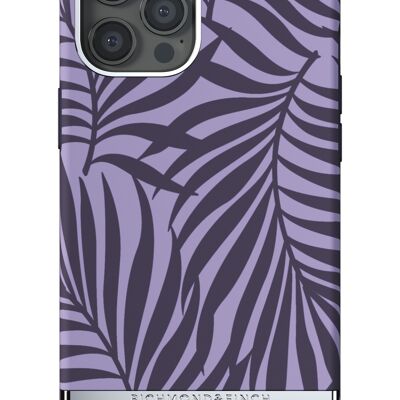 iPhone de palma púrpura