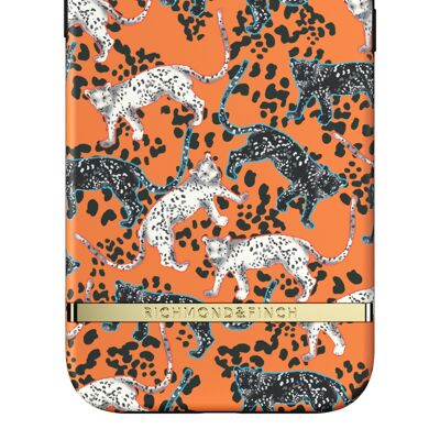 iPhone léopard orange