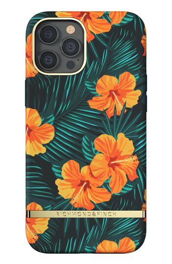 iPhone Hibiscus orange 1