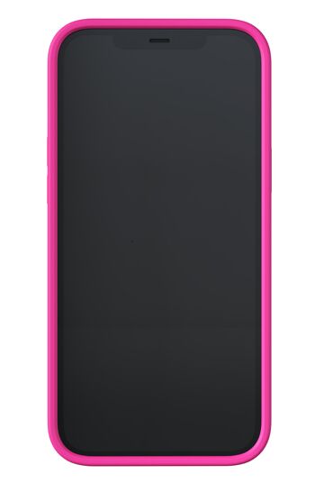 iPhone 12 Pro Max à rayures magenta 2
