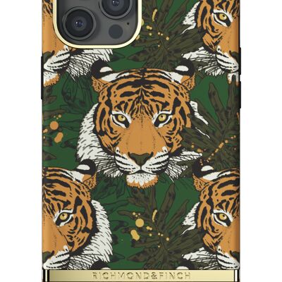 Grünes Tiger-iPhone