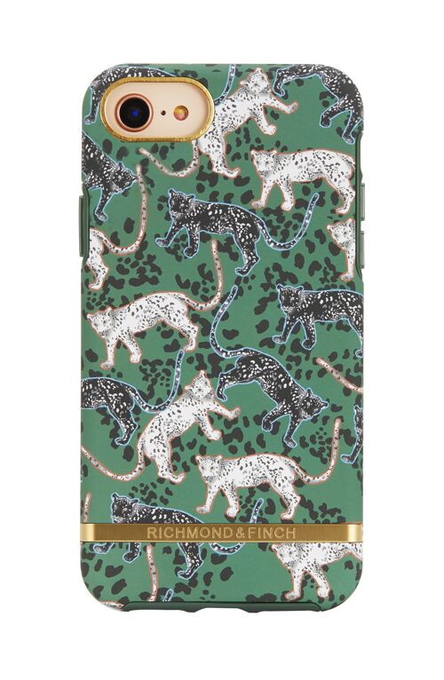 Green Leopard iPhone -