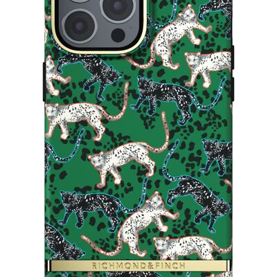 Grünes Leoparden-iPhone