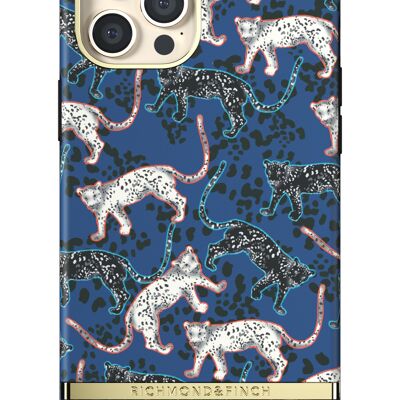 iPhone de leopardo azul /
