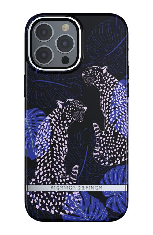 Blue Cheetah iPhone