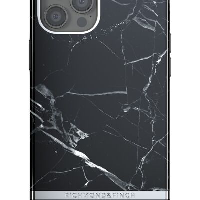 Schwarzes Marmor-iPhone /