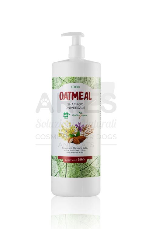 OATMEAL SHAMPOO UNIVERSALE ECO BIO 1 LT