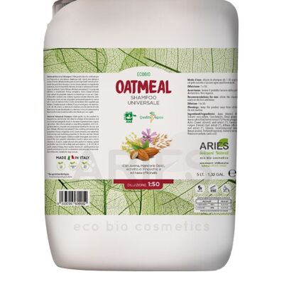 OATMEAL SHAMPOO UNIVERSALE ECO BIO 5 LT