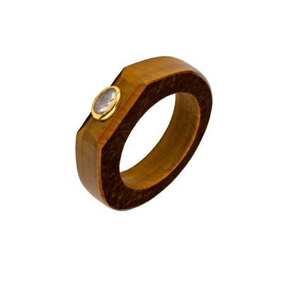 Mora II Tiger Eye Ring