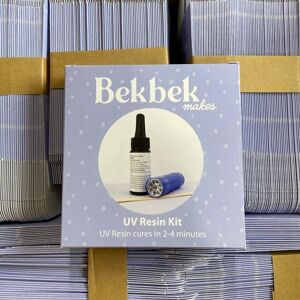 Kit de démarrage en résine UV - Bekbek Makes