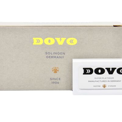 DOVO razor blades Super Platinum 10 - double-edged