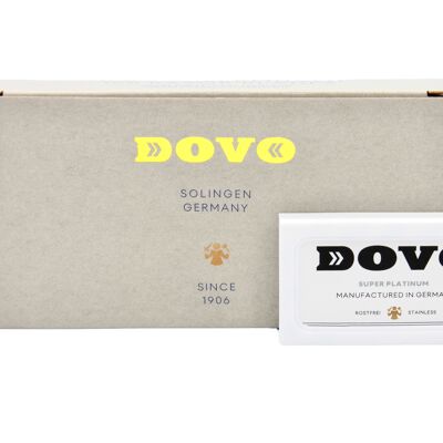 Cuchillas de afeitar DOVO Super Platinum 10 - de doble filo