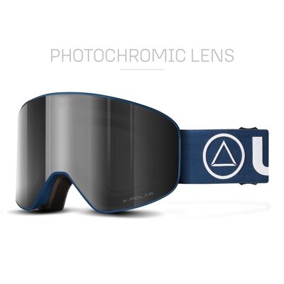 8433856069846 - Avalanche Blue Uller Photochrome Ski- und Snowboardbrille für Männer und Frauen