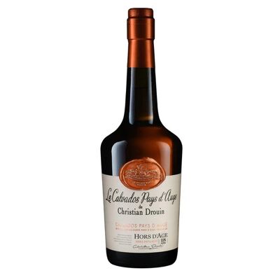 Calvados Pays d'Auge - 18 years old - 70cl - Christian Drouin