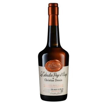 Calvados Pays d'Auge - 18 ans Hors d'âge - 70cl - Christian Drouin 1