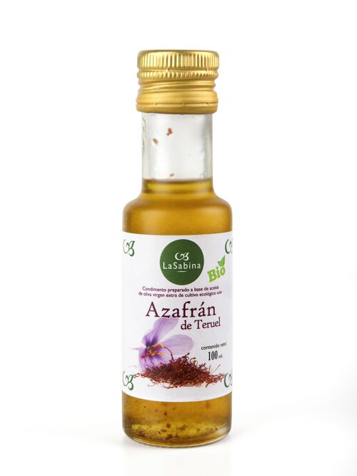 Olive oil with saffron