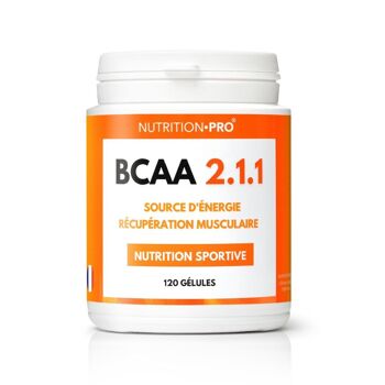 BCAA 2.1.1 - 120 gélules