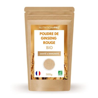 ORGANISCHER ROTER GINSENG (PULVER) 500G