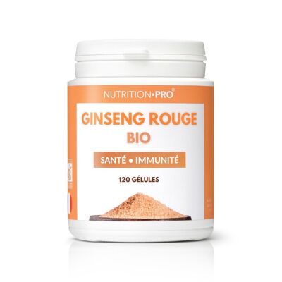 GINSENG ROSSO BIOLOGICO - 120 CAPSULE