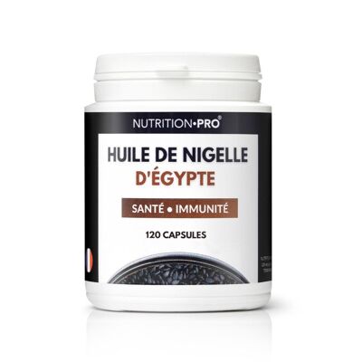 HUILE DE NIGELLE D'ÉGYPTE - 120 CAPSULES