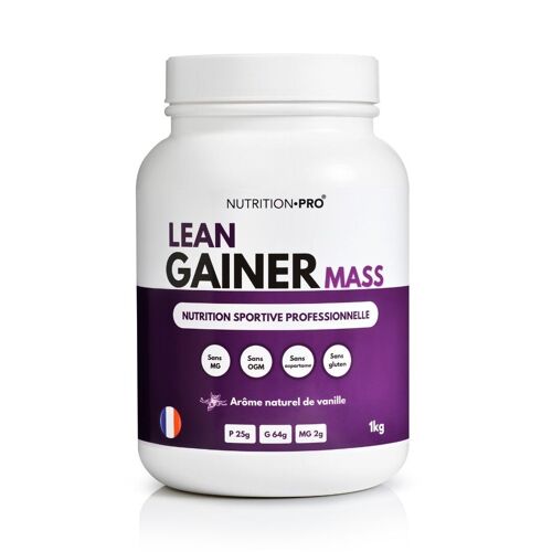 LEAN GAINER MASS - 1KG Vanille