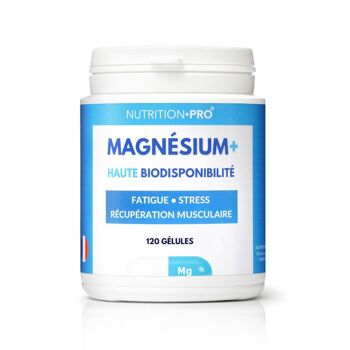 MAGNÉSIUM+ - 120 GÉLULES