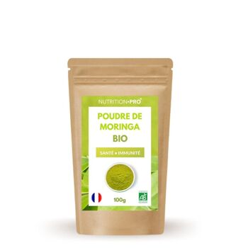 MORINGA BIO (EN POUDRE) 100G 1