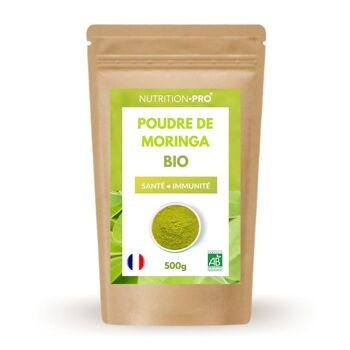 MORINGA BIO (EN POUDRE) 500G 1