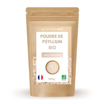 PSYLLIUM RUBIO ORGÁNICO (EN POLVO) 500G