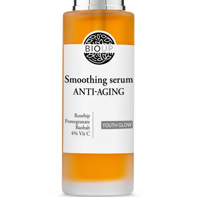 ANTI-AGING smoothing serum with Vitamin C 4%, face serum, 30 ml