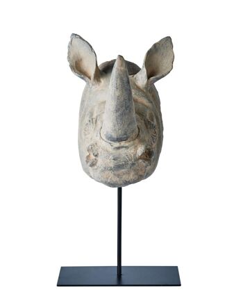 Statue décorative rhinocéros 44,5 cm 4