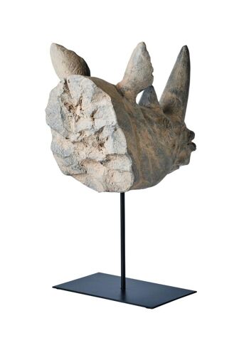 Statue décorative rhinocéros 44,5 cm 5