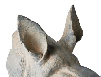 Statue décorative rhinocéros 44,5 cm 6