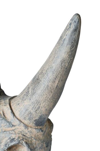 Statue décorative rhinocéros 44,5 cm 7
