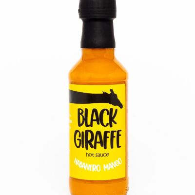 Schwarze Giraffen-Mango-scharfe Soße