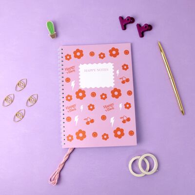 Cuaderno de vibras felices