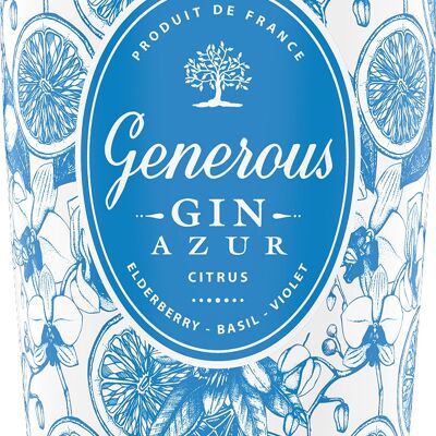 Generous gin azur