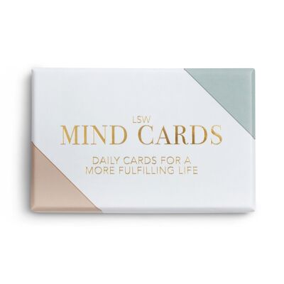 Mind Cards – Tägliche Achtsamkeitskarten, Selbstfürsorge, Selbstgeschenk
