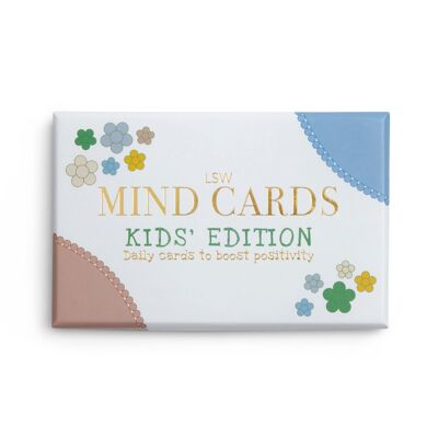 Mind Cards: Edición para niños, Mindfulness para niños, Autocuidado, Afirmaciones