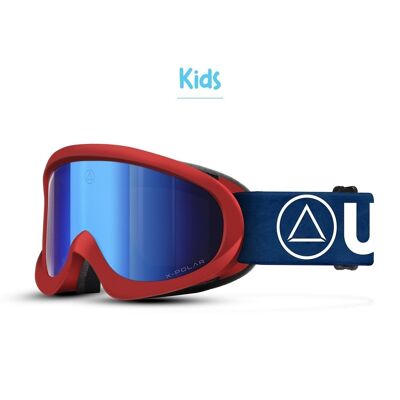 8433856069921 - Ski and Snowboard Storm Red Uller goggles for boys and girls