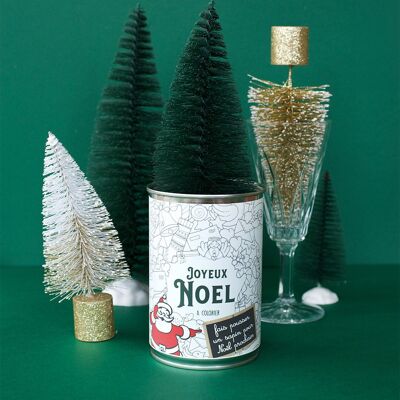 Kit di semina "Buon Natale da colorare" Prodotto in Francia