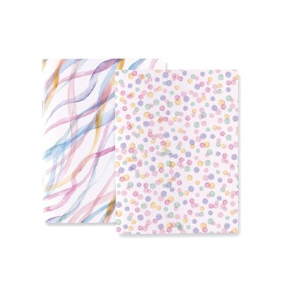 Double Cover Notebook - Waves