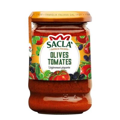 SACLA - Salsa De Aceitunas Y Tomate 190g